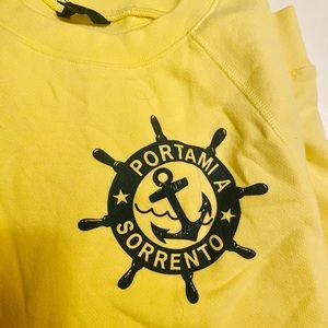 J. Crew "Portami A Sorrento" Graphic Sweatshirt
